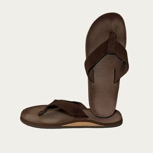 Rainbow Dark Brown Women’s Sandals Size 8M